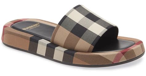 Burberry slide sandals